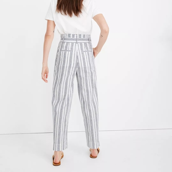 Madewell Paperbag Pants - Picture 3 of 6